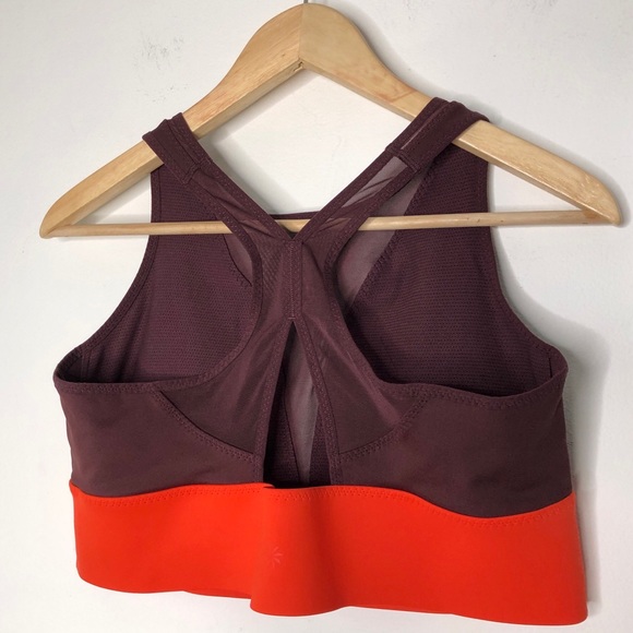 Athleta Sports Bra in Burgundy and Orange - Picture 9 of 11